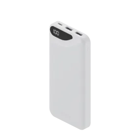 10,000 mAh Power Bank - White