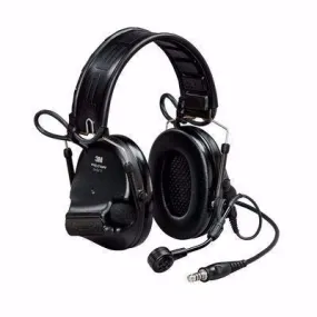 3M PELTOR Swat-Tac VI NIB Single Comm Headset with Motorola APX Push to Talk