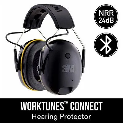 3M WorkTunes Connect Headset with Bluetooth