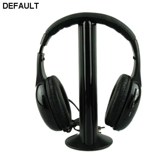 5IN1 Wireless Headphone Casque Audio Sans Fil Ecouteur Hi-Fi Radio FM TV MP3 MP4