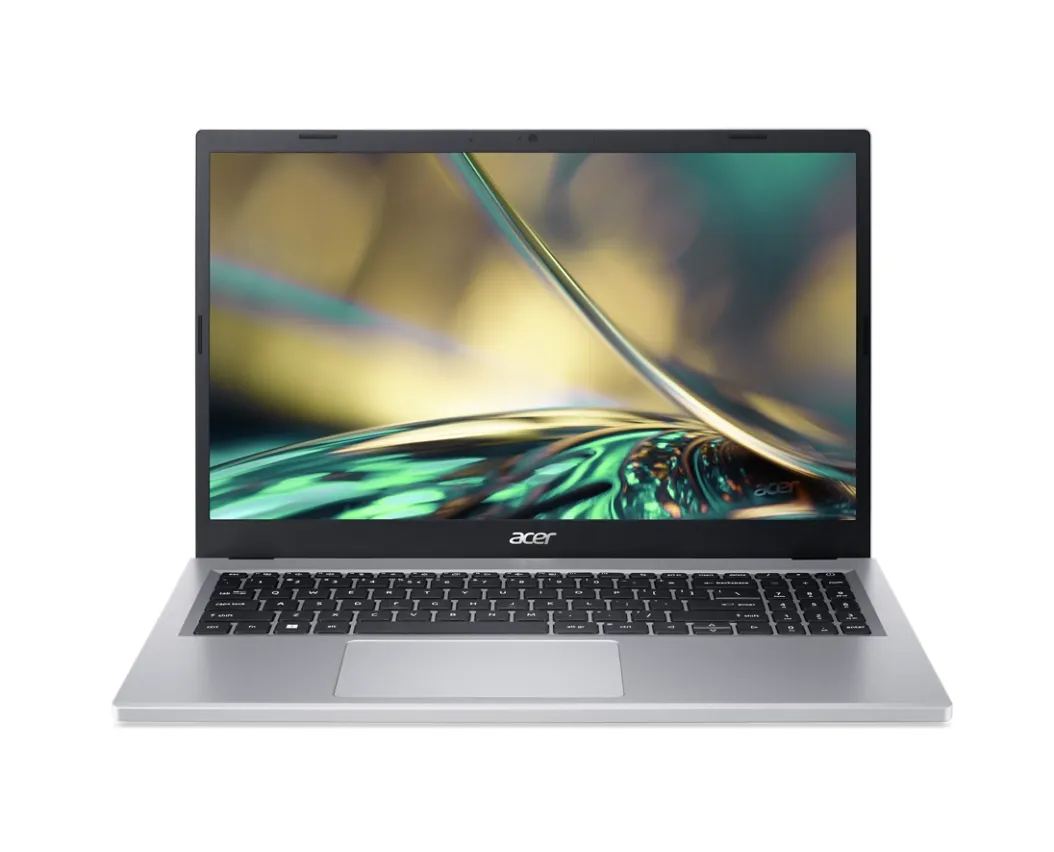 Acer Aspire 3 A315-510P-38RD Laptop (Pure Silver) | 15.6” FHD (1920 x 1080) | i3-N305  | 8GB RAM | 512GB SSD | Intel UHD Graphics | Windows 11 Home | Acer Entry Run Rate Backpack E-1620-P