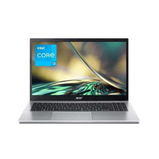 ACER Aspire 3 A315-59-30AL Laptop (Pure Silver) | 15.6”  FHD | i3-1215u | 4GB RAM DDR4 | 256 GB SSD | Intel UHD graphics | Win 11 Home | Acer Entry Run Rate Backpack E-1620-P (LZBPKM6B12)