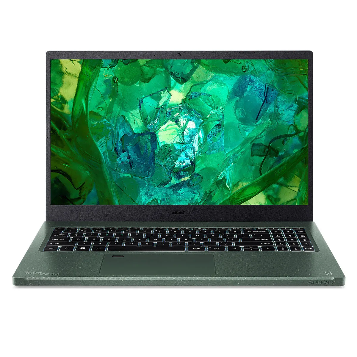 Acer Aspire Vero AV15-53P-56P9 Laptop (Cypress Green) | 15.6" FHD IPS (1920X1080) | i5-1335U | 8GB RAM | 512GB SSD | Intel Iris Xe Graphics Windows 11 Home | MS Office Home & Student 2021 | Acer Entry Run Rate Backpack E-1020-P