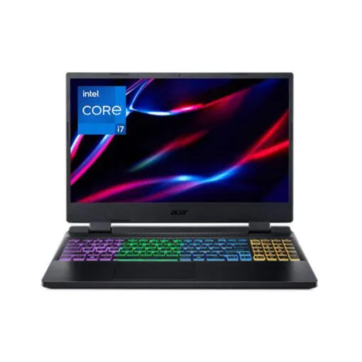 Acer Nitro 5 AN515-58-78EN Laptop (Obsidian Black) | 15.6”  FHD (1920x1080) | i7-12700H | 8 GB RAM DDR4 |  512 GB SSD | RTX 3050 | Windows 11 Home | Acer Notebook Bag 15.6 VX15 Backpack