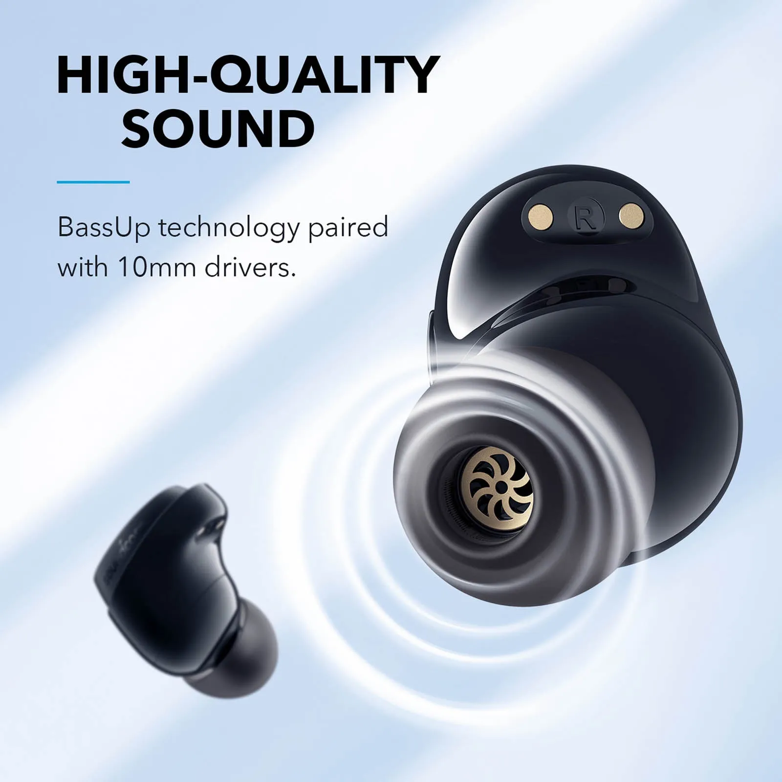 Anker Soundcore Life Dot 3i True Wireless Bluetooth Noise Cancelling Earbuds - Black