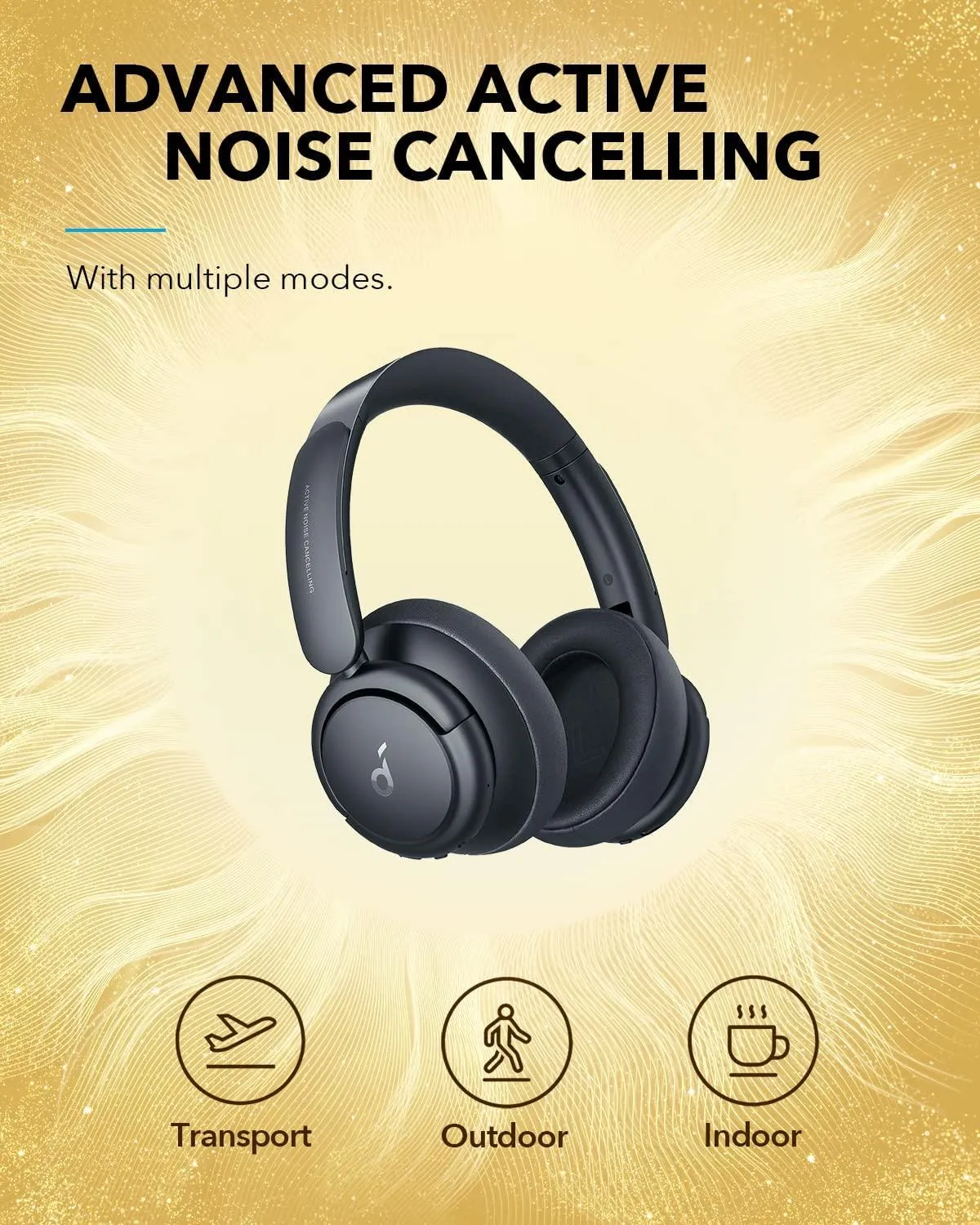 Anker Soundcore Life Q35 ANC Over Ear headphone Black