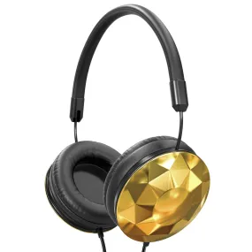 Art & Sound Faceted On-Ear Wired Headphones