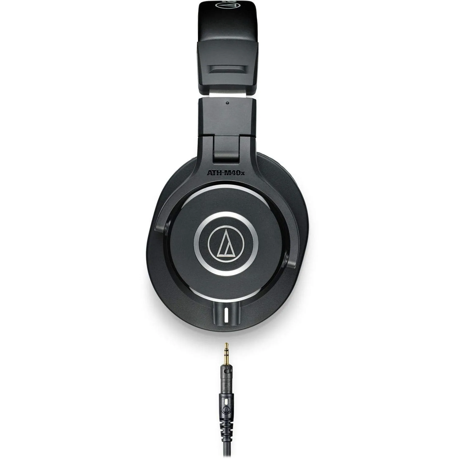 Audio-Technica ATH-M40x Over-Ear Professional Studio Monitor Headphones with 6ave Cleaning Kit, Carrying Case and 1-Year