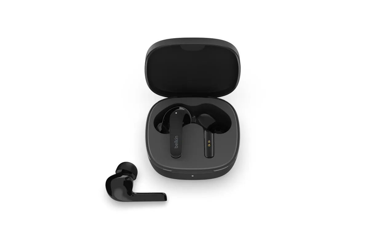 Belkin Soundform Flow TWS Earbuds (Black, AUC006BT)