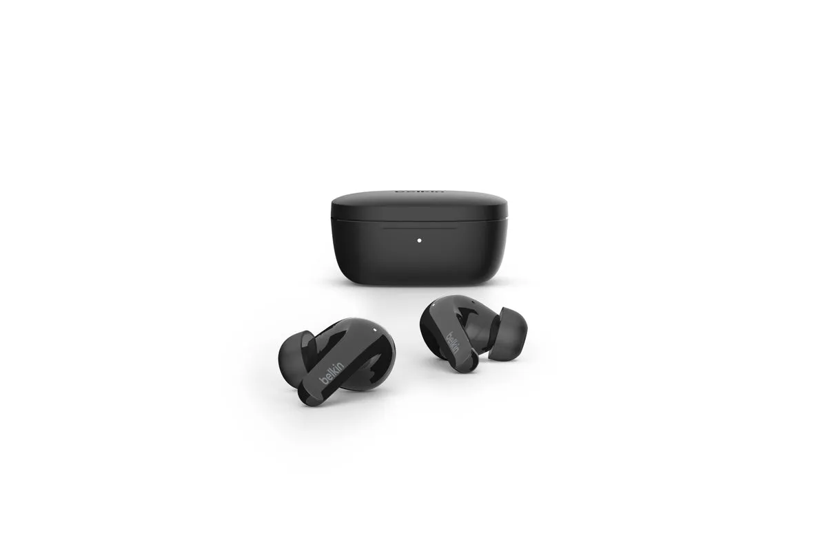 Belkin Soundform Flow TWS Earbuds (Black, AUC006BT)