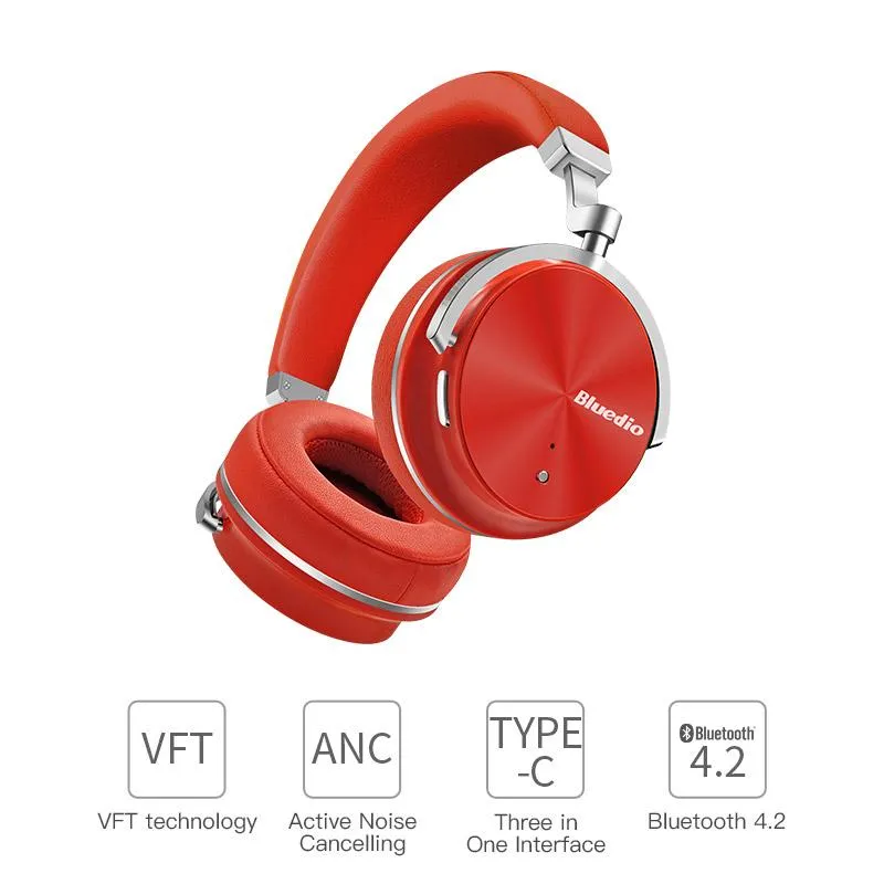 Bluedio T4S Wireless Bluetooth Headphones with Microphone