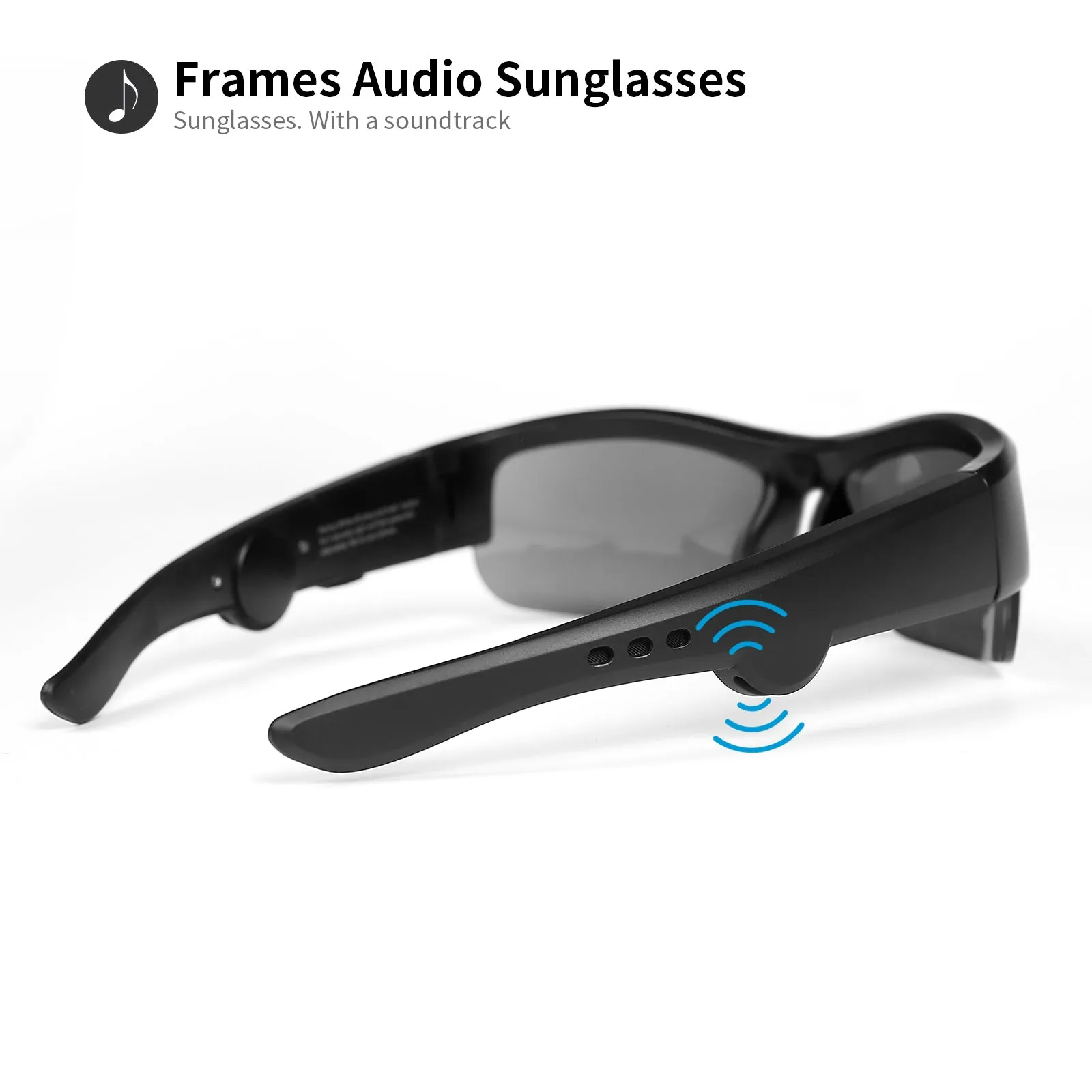 Bluetooth sunglasses with headphones Audio Smart Sports Open-ear sunglasses Headphone with micphone