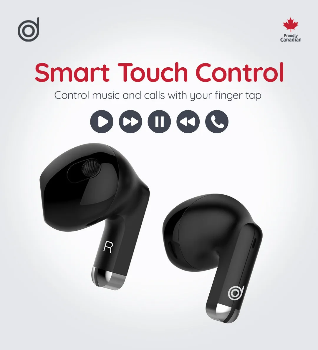 BoomAir HiFi TWS Noise Cancelling Earbuds - digifon