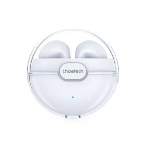 Choetech Translucent V5.0 True Wireless Earbuds BH-T08 (White)