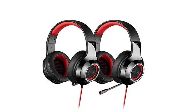 EDIFIER USB 2.5m Multi-Channel Gaming Headphones Black/Red