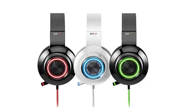 EDIFIER USB 2.5m Multi-Channel Gaming Headphones Black/Red