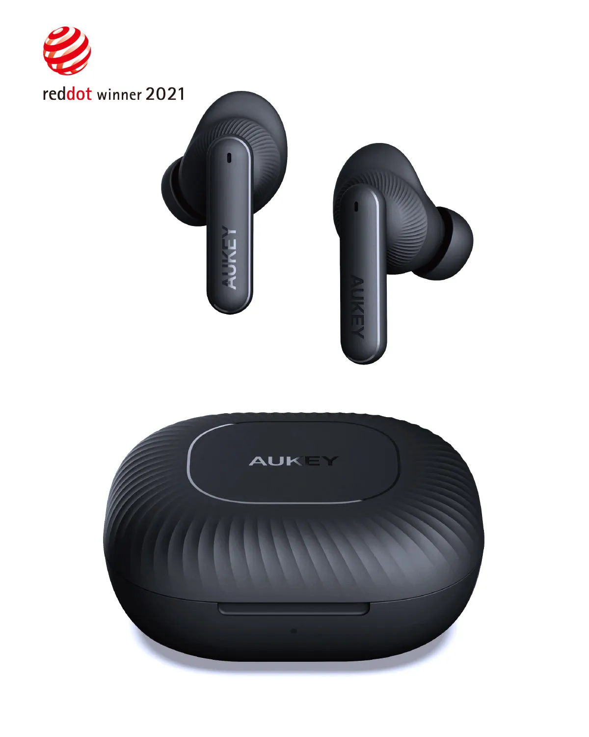 EP-N8 True Wireless Earbuds 30H, 3-mic, IPX7 Water Resistant, Bluetooth 5.2, Wireless Charging