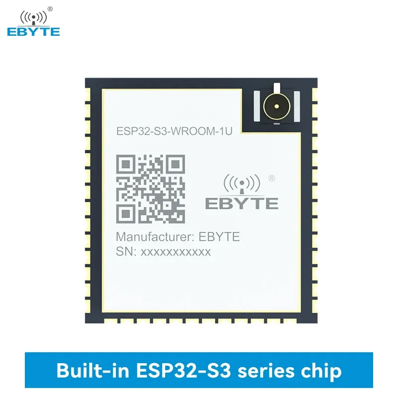 ESP32-S3-WROOM-1U Bt Ble Wifi Module Mcu Esp32-s3-wroom Dual-core Bluetooth WiFi module Ble 5.0 Esp32-s3-wroom-1 Esp32-s3