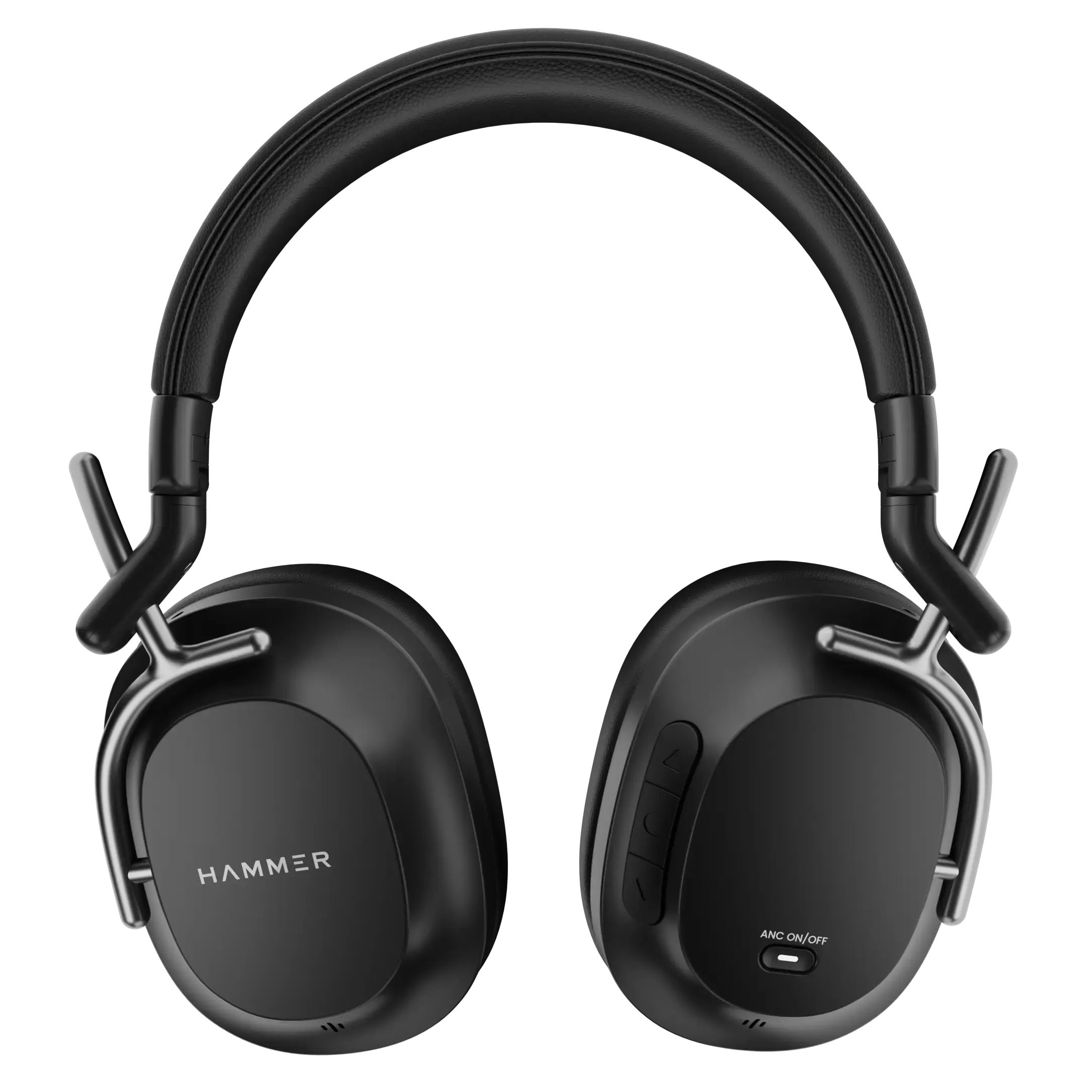 Hammer Bash Pro Wireless Headphones with 32db Hybrid ANC & Quad Mics