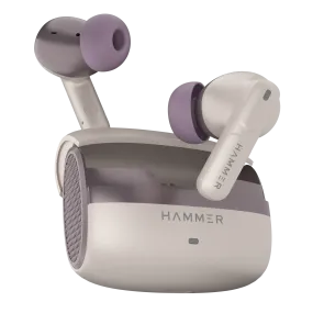 Hammer Stellar ENC Bluetooth Earbuds with Quad Mics & Type C Fast Charging