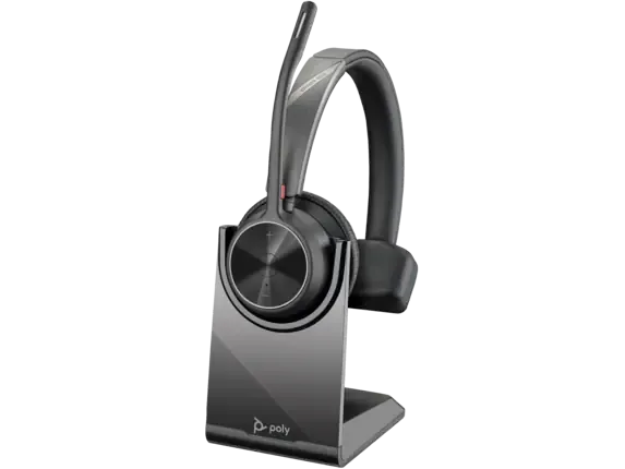 HP/Poly Voyager 4310 UC, Mono Bluetooth Headset With Charge Stand, USB-A, Teams- FREE SHIPPING