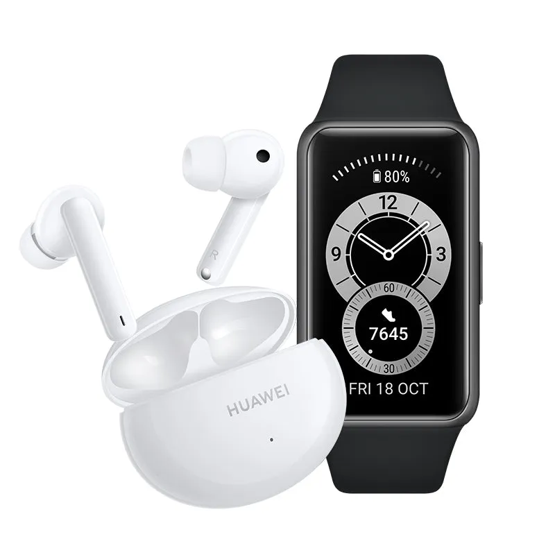 Huawei Band 6 & FreeBuds 4i Bundle