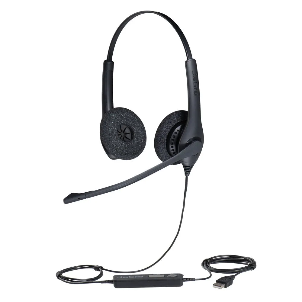 Jabra Biz 1500 DUO USB Headset - for use on computers 1559-0159