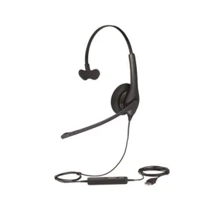 Jabra Biz 1500 Monaural USB-A Headset - for use on computers 1553-0159