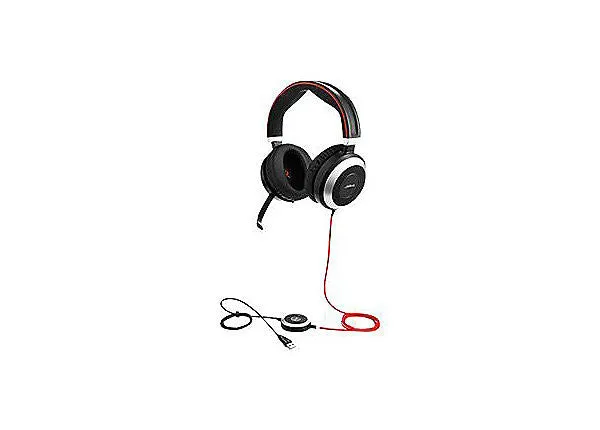 Jabra Evolve 80 MS USB DUO Stereo Headset 7899-823-109