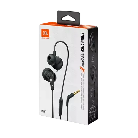 JBL Endurance Run 2 Wired Waterproof Wired Sports In-Ear Headphones