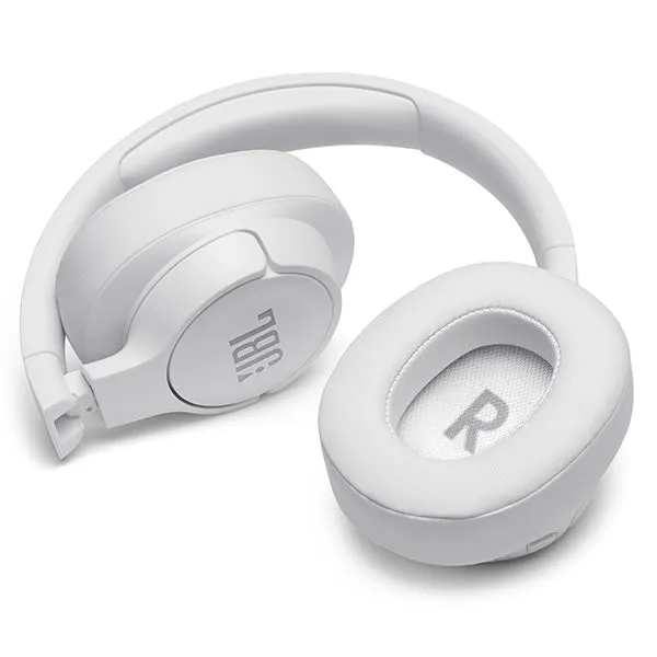 JBL Tune 760NC Noise-Canceling Wireless Over-Ear Headphones - White