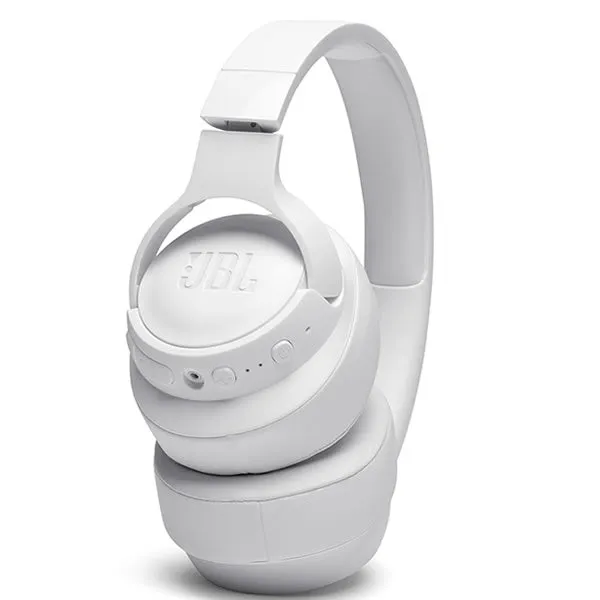 JBL Tune 760NC Noise-Canceling Wireless Over-Ear Headphones - White