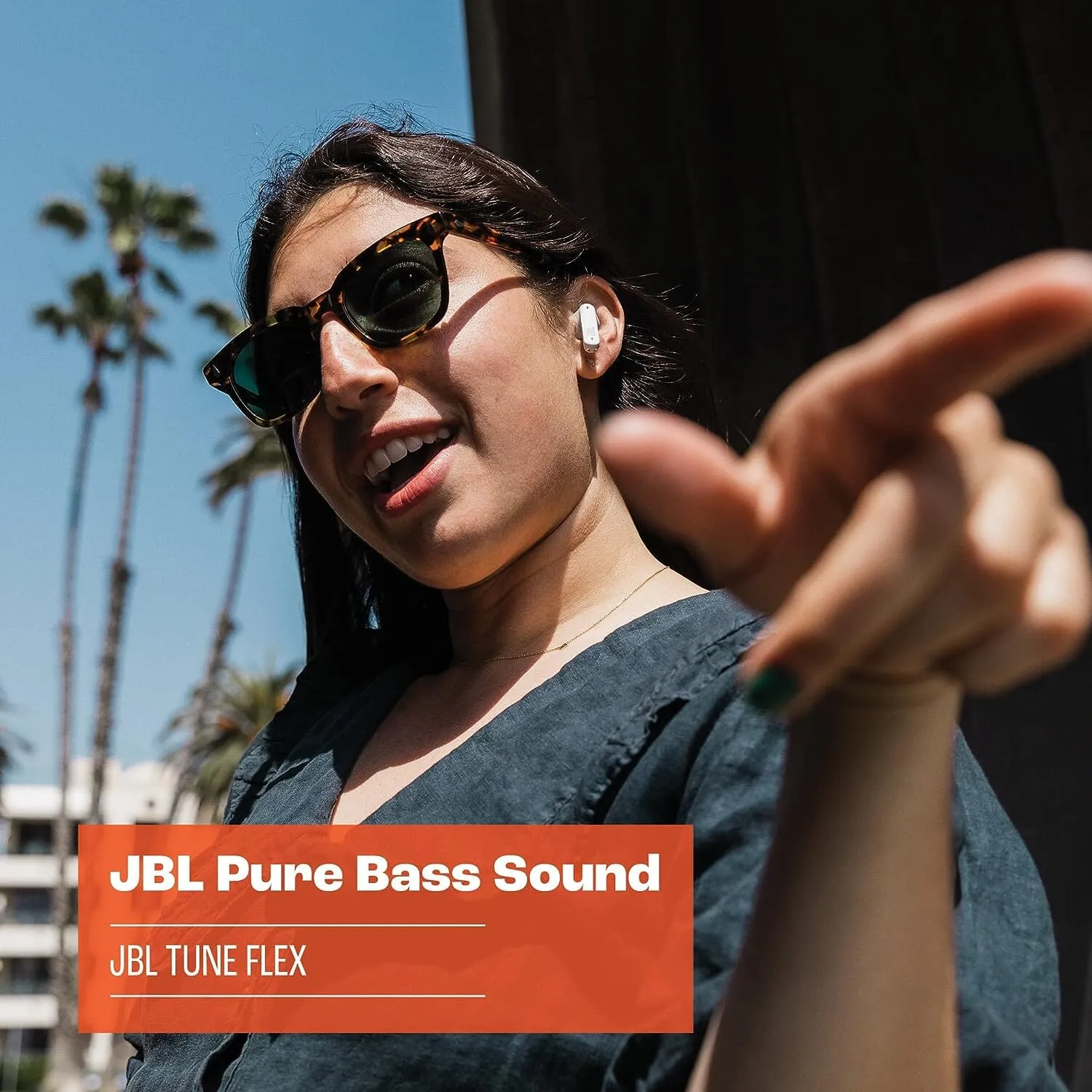 JBL Tune Flex - True Wireless Noise Cancelling Earbuds