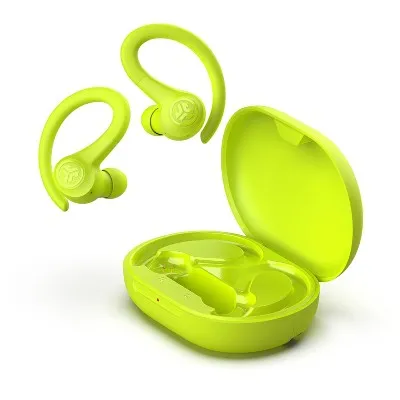 JLab Go Air Sport True Wireless Bluetooth Headphones - Neon Yellow