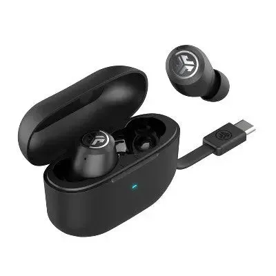 JLab JBuds Active Noise Cancelling True Wireless Bluetooth Earbuds - Black