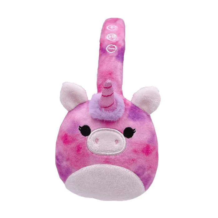 Lazerbuilt Squishmallows - Lola the Unicorn Plush Bluetooth Headphones