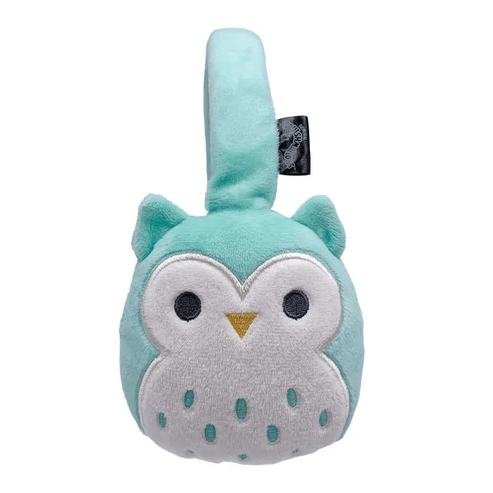 Lazerbuilt Squishmallows - Winston the Owl Plush Bluetooth Headphones