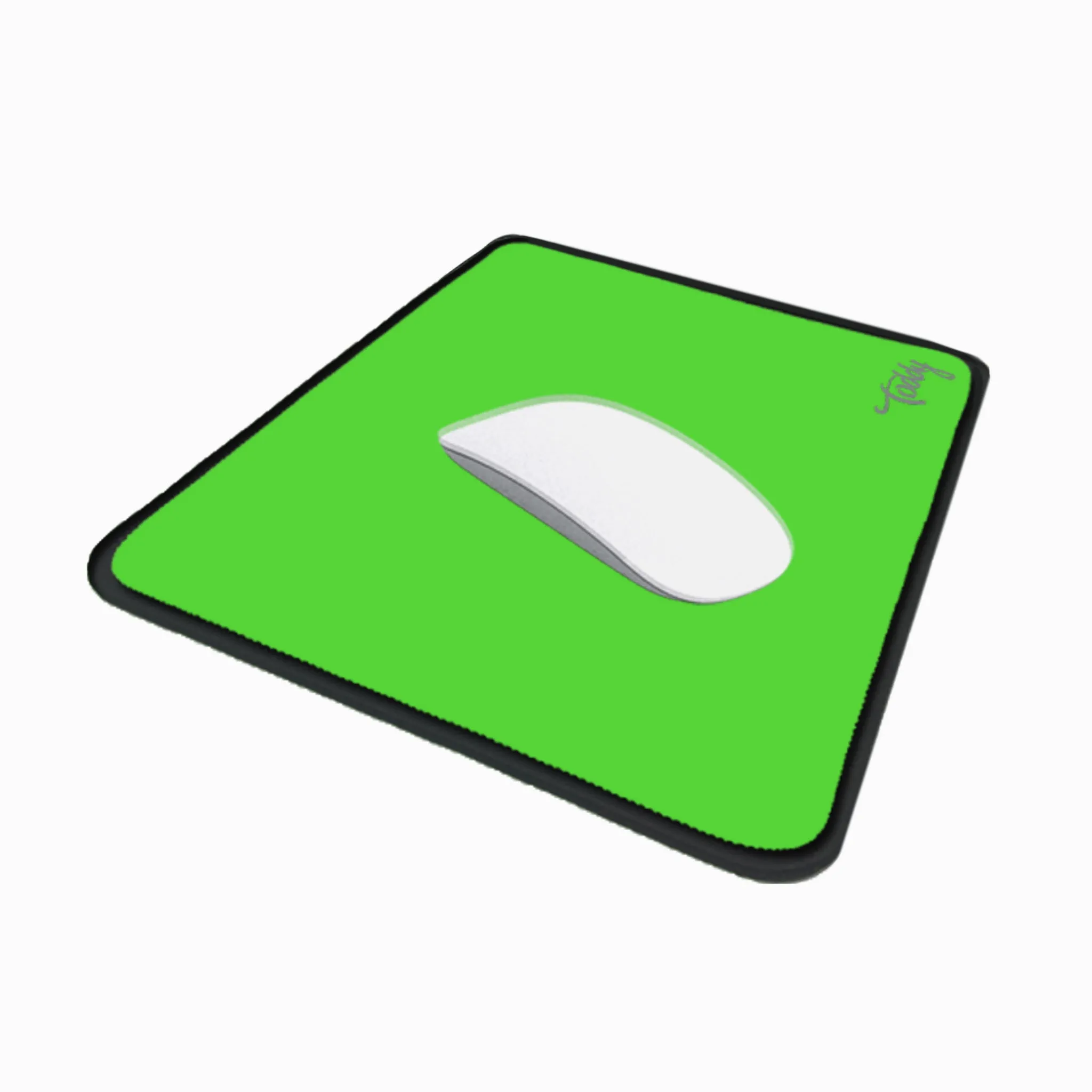 Lime Green - Infinity Mouse Pad