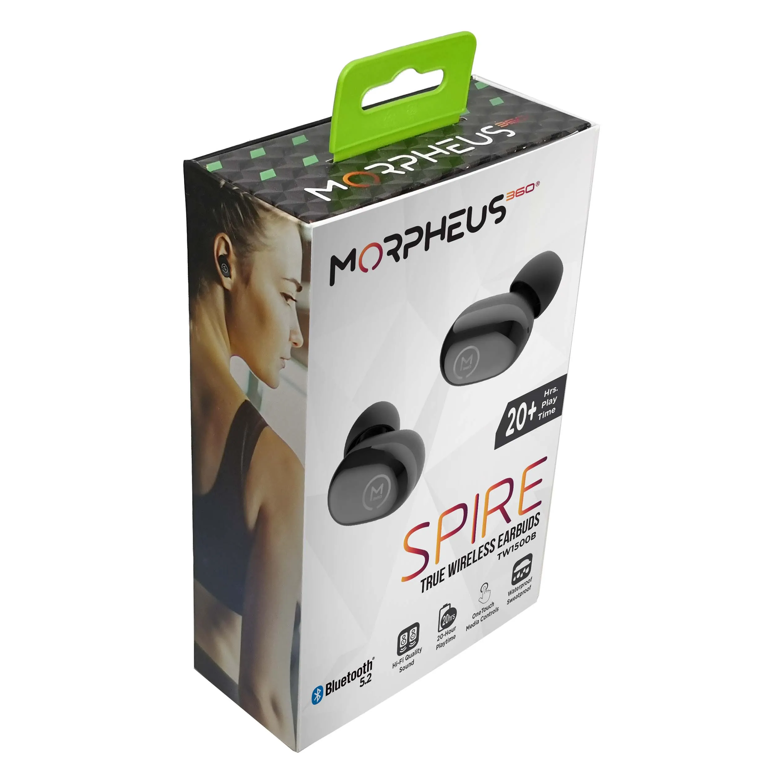 m360 Spire True Wireless Earbuds, Wireless in-ear Headphones Bluetooth Headphones with Microphone TW1500 Series