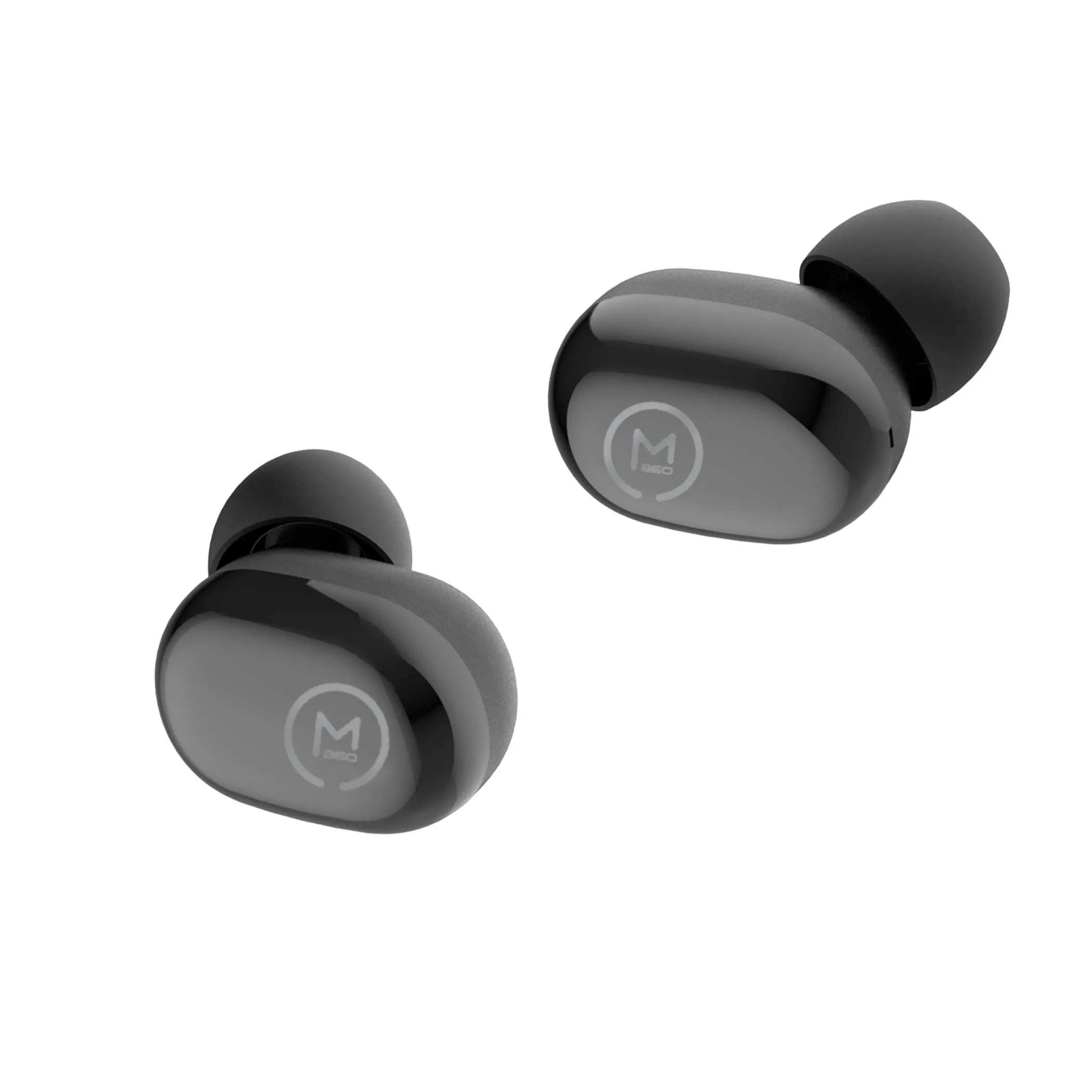 m360 Spire True Wireless Earbuds, Wireless in-ear Headphones Bluetooth Headphones with Microphone TW1500 Series