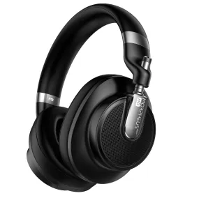 m360 Verve HD Hybrid Wireless Noise Cancelling Headphones HP9750HD | Premium ANC Headphones Over Ear | Comfortable Soft Protein Leather Memory Foam Padding | Bluetooth Headset  with Microphone