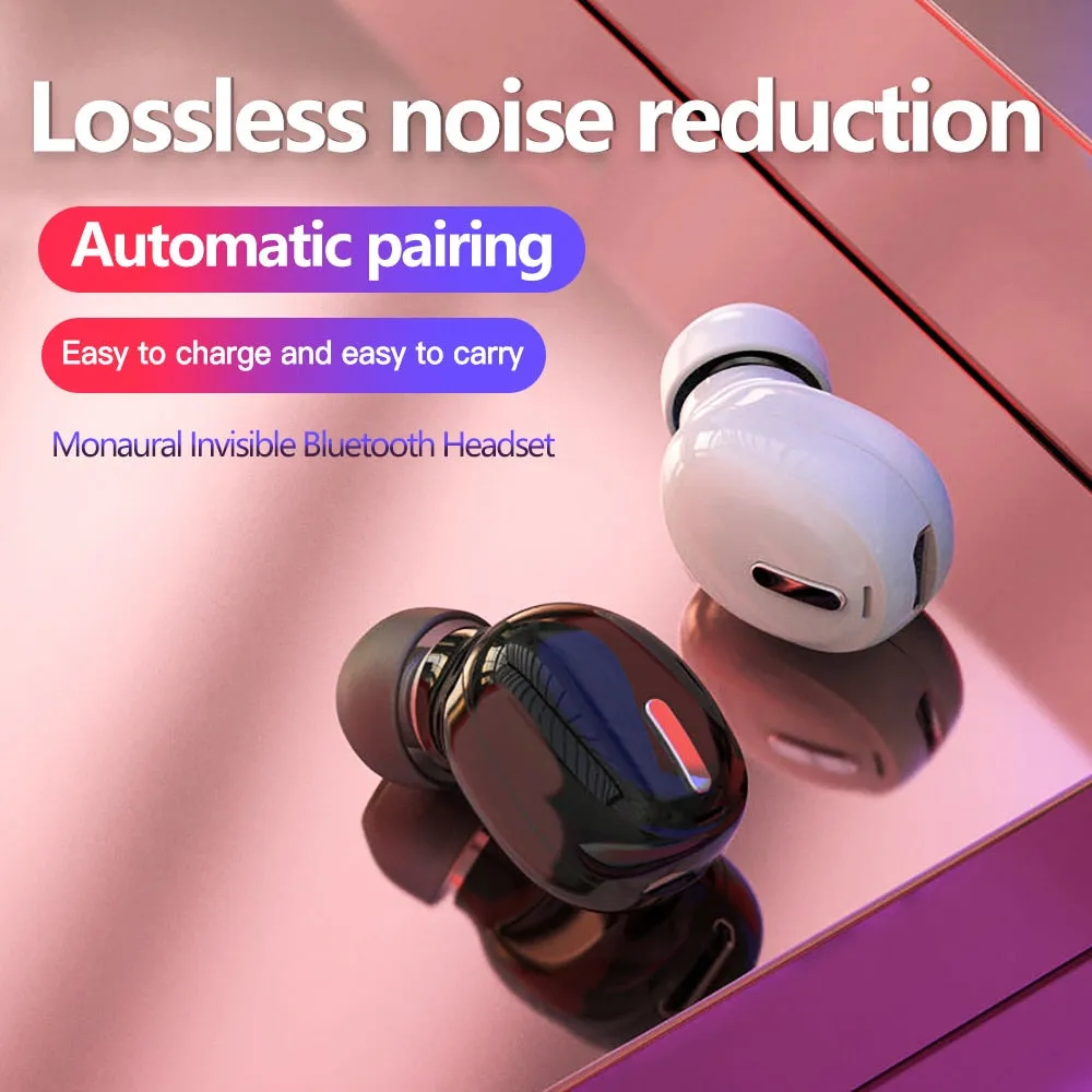 Mini Wireless V5.0 Bluetooth Earphone (Noise-Reduction, HD, 10 Days Standby Time)