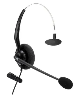 Monaural Headset With Noise Cancelling