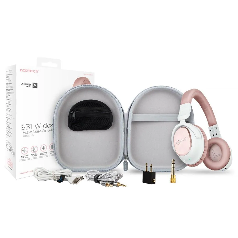 Naztech i9 Bluetooth Active Noise Cancelling Headphones