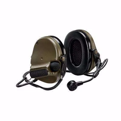 O.D. Green 3M PELTOR ComTac Hearing Defender No Comms BackBand, Single Frequency, 915 Mhz, MT20H682BB-09N GNS