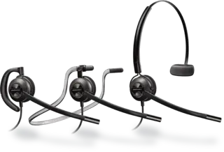 Plantronics ENCOREPRO HW545 Convertible USB Headset 203474-01