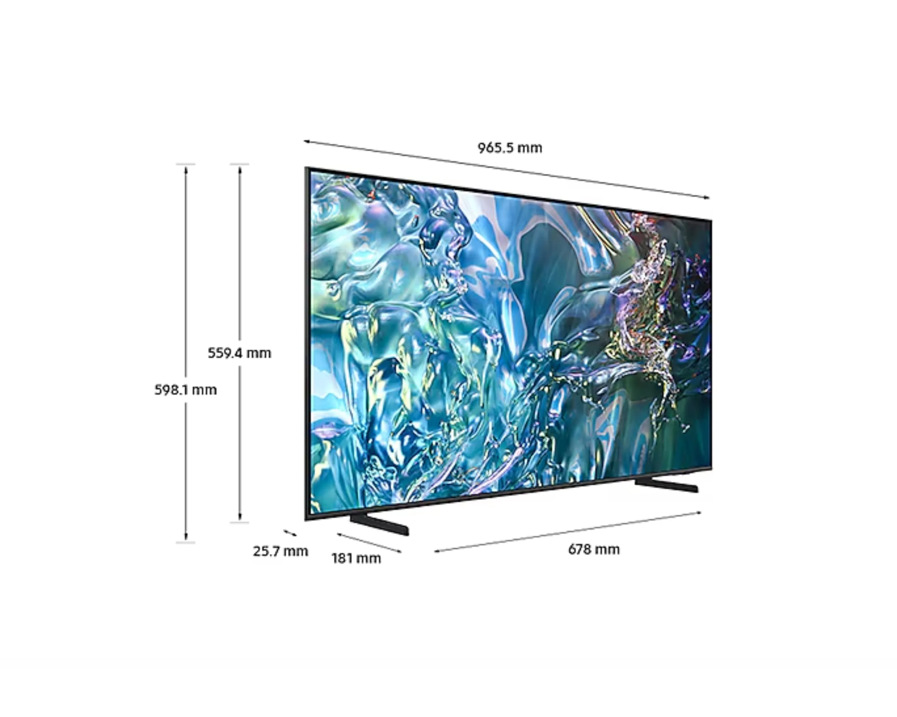 SAMSUNG QE43Q60DAUXXU QLED SMART TV