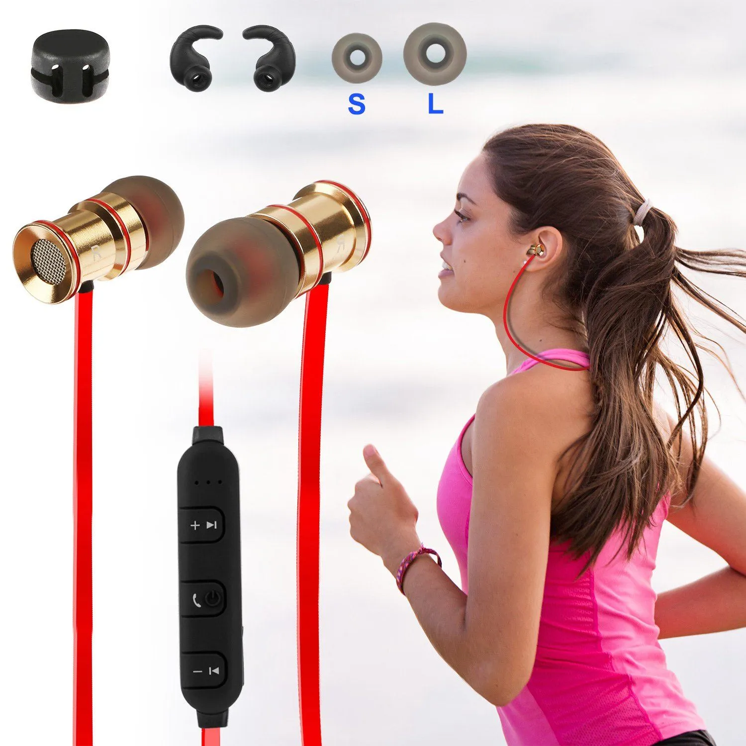 Sports Headset Wireless V4.1 In-Ear Headphones