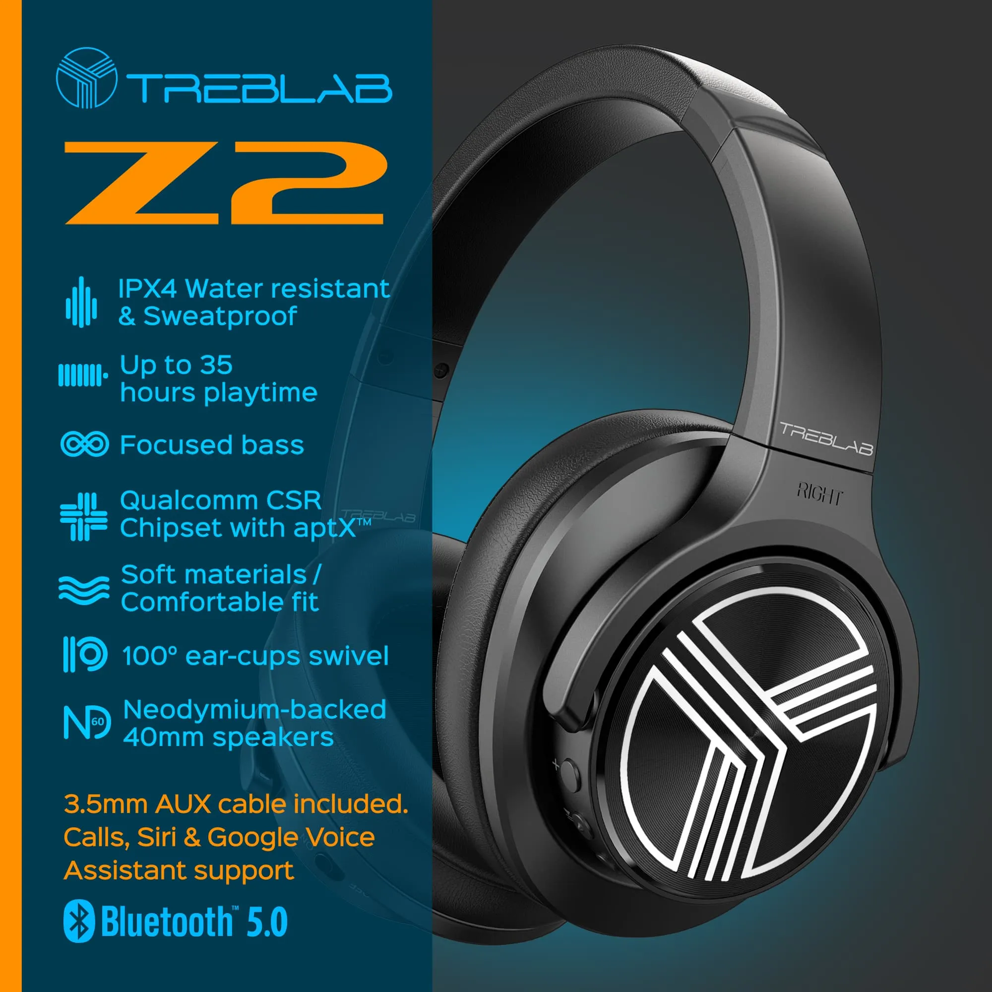 TREBLAB Z2 (Renewed)