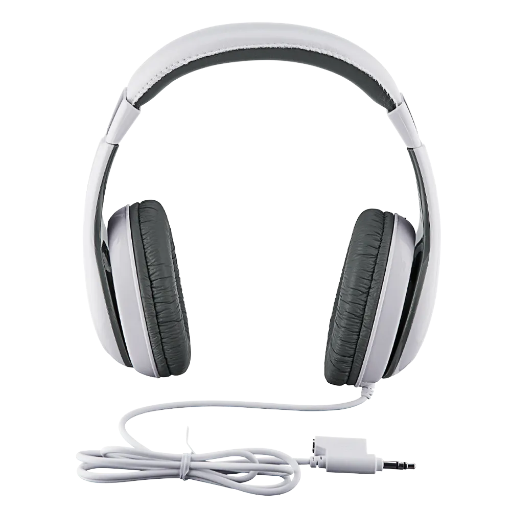 Wired Headphones for Kids White